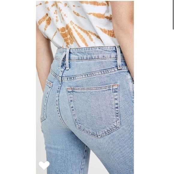 SLVRLAKE Lou Lou Mid-rise Slim-leg Jeans In Love Burns 29 - Picture 4 of 11